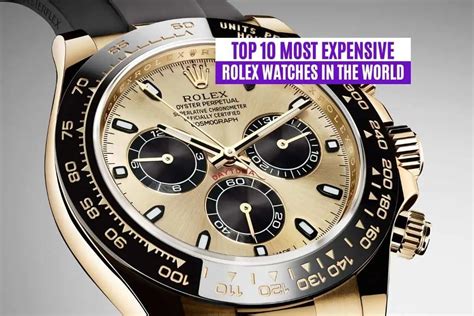 17 Most Expensive Rolex Watches: The Ultimate List (Ranking) .